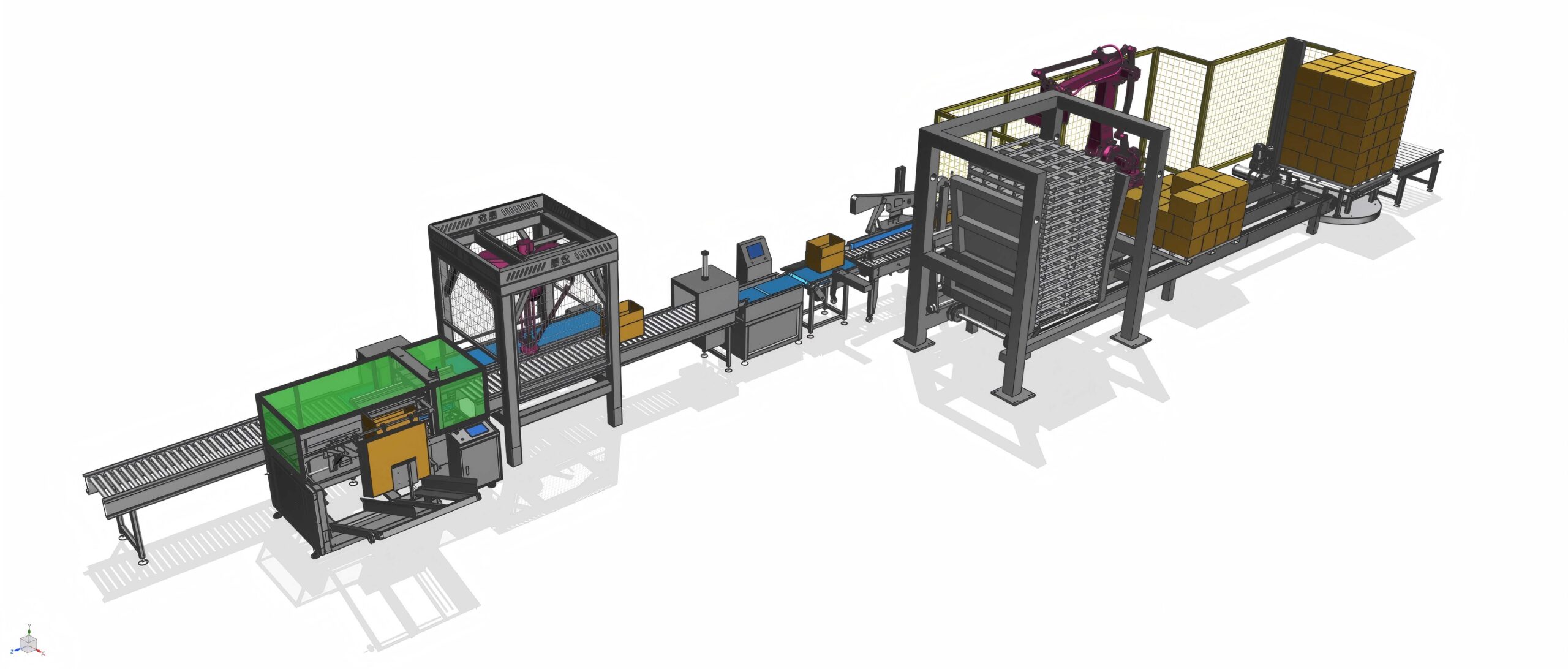 Longreat customized belt type checkweigher solution for food processing production lines