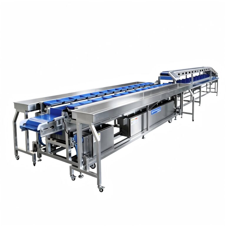 Multihead weigher for food processing