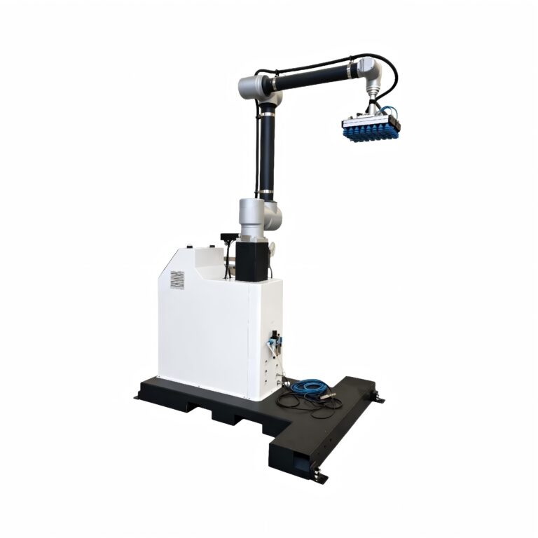 Robotic palletizing system for food factory automation