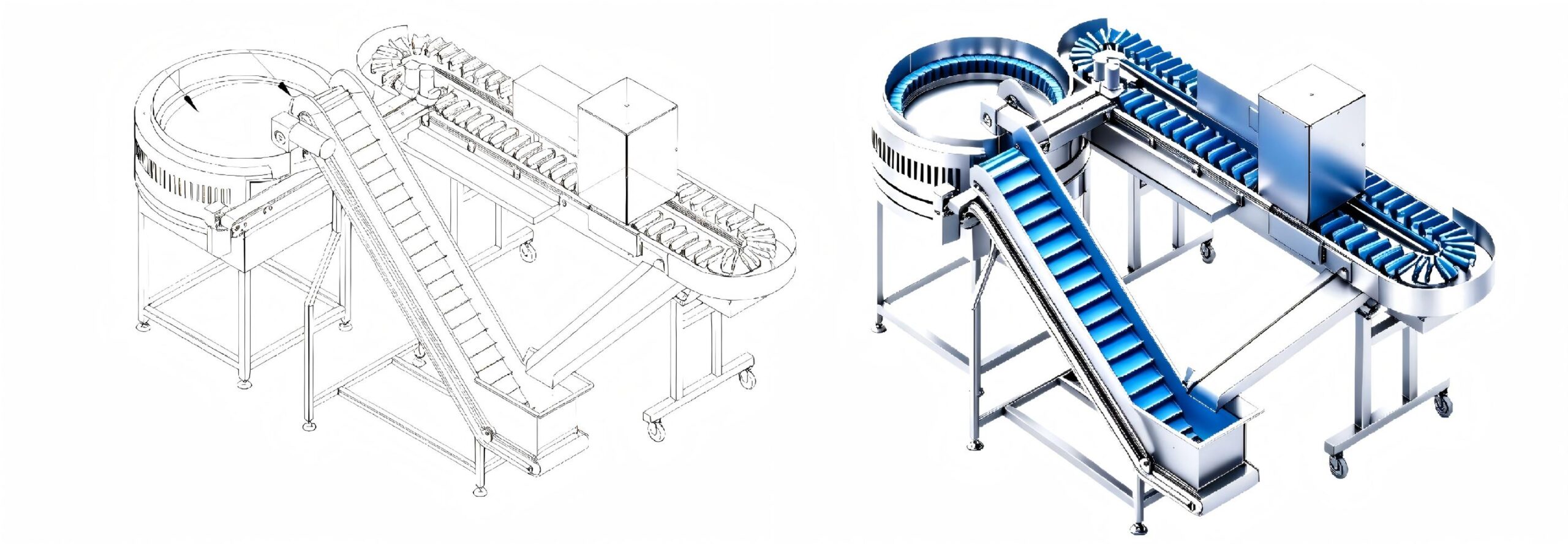 Weight sorting machine design drawing