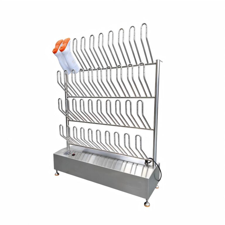 20 pairs industrial boot drying rack for food factory work boots