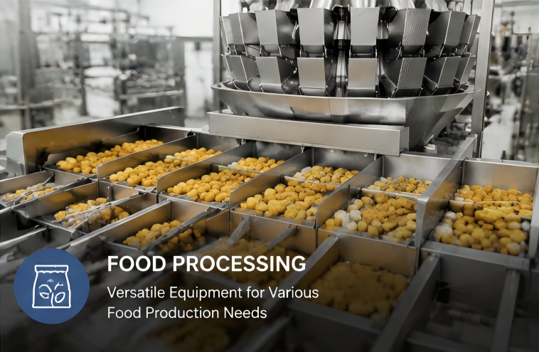 Food processing automation and hygienic solutions for modern food factories