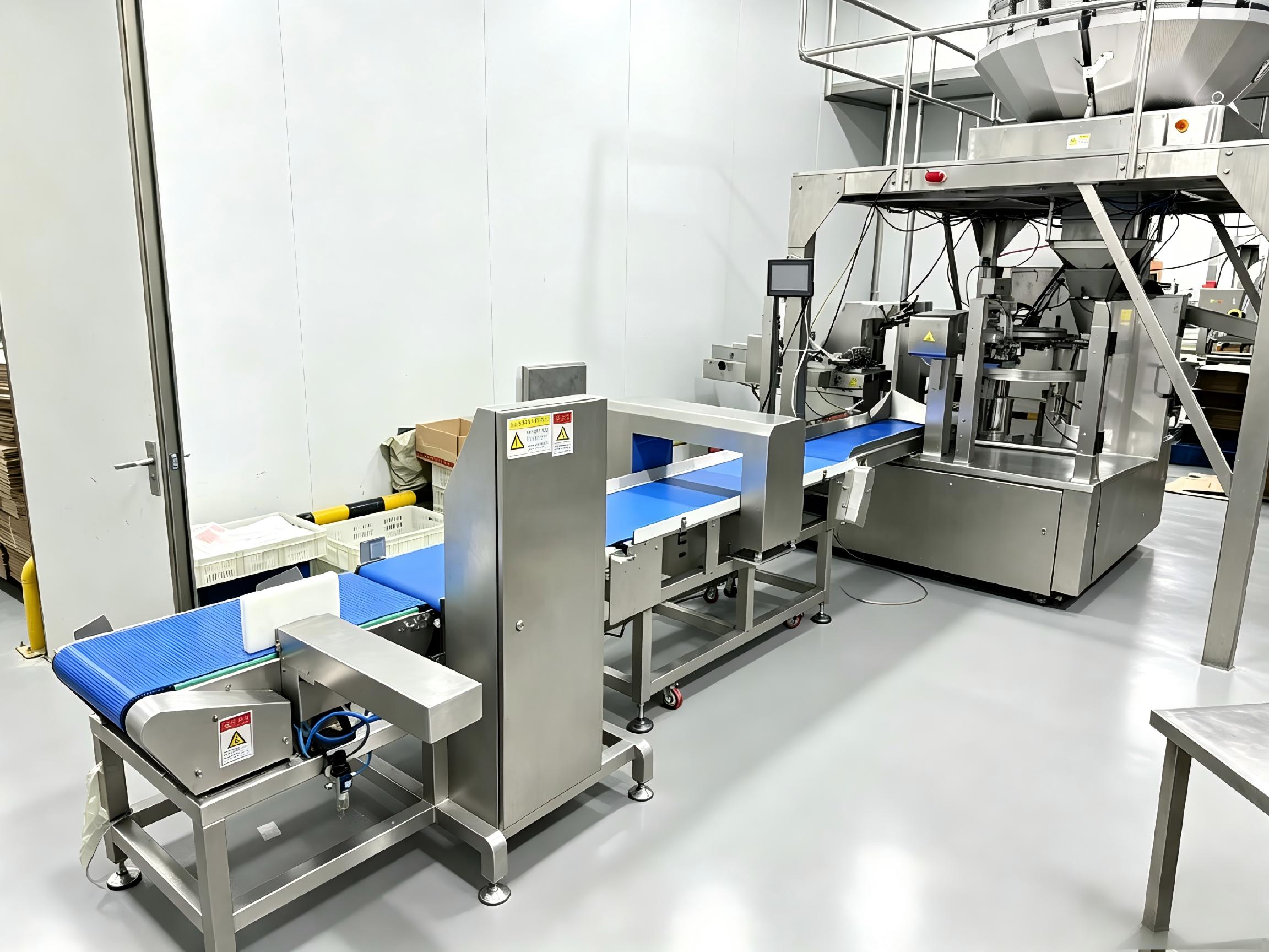 Middle East meat processing project with Longreat automatic checkweigher