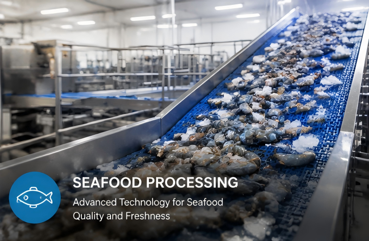 Seafood processing automation and hygienic solutions for fish and aquatic product factories