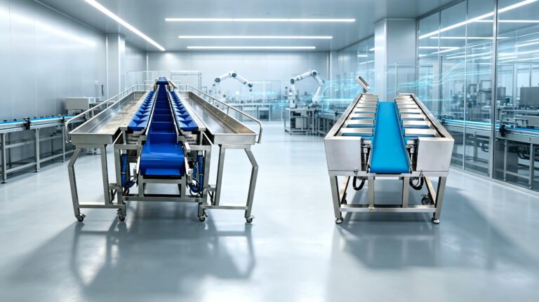 Belt and bucket type combination weigher for food processing
